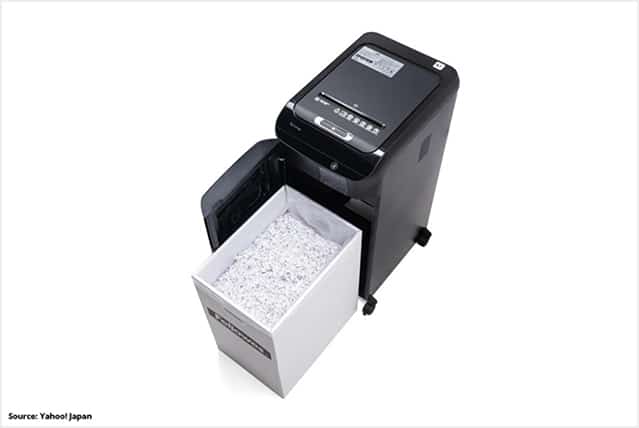 Additional Features-office shredder machine in Singapore